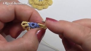 Ажурная кофта из цветов. Вязаная кофта крючком. Ч4