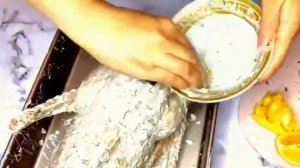 Как приготовить гуся в духовке.Маринование гуся. Гусь в духовке. Нежный и очень сочный гусь. Казакш
