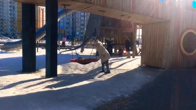 Путешествуй с ребёнком. Детская площадка Пирамида в Южном Бутово смотреть онлайн