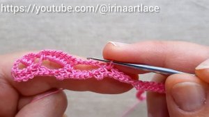Тунисское вязание крючком. Необычный способ вязания.