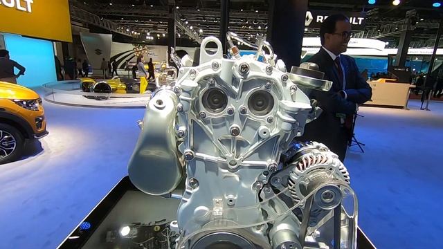 रैनोव कार का इंजन ऐसे काम करता है Renault New 1.3 TCe 130 Engine Cut section in auto expo 2020 смотреть онлайн