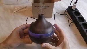 Увлажнитель воздуха. Обзор -Увлажнитель-ночник. Освежитель воздуха. Ароматизатор воздуха.Humidifier