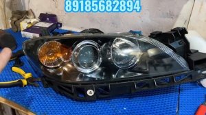 Замена линз Mazda 3 bk. Тест bi led Zorkiy m30 compact 4300k. Одночиповые ярче двухчиповых?