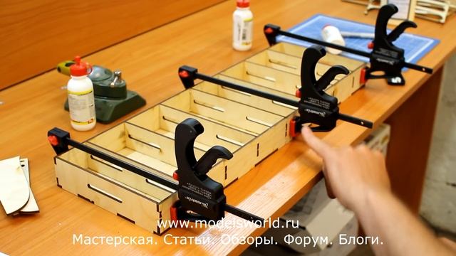 Сборка стапеля от ModelsWorld.RU смотреть онлайн