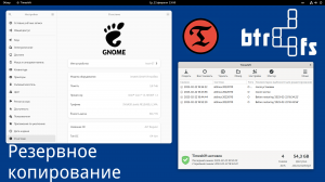 Резервное копирование в linux - точки восстановления в файловой системе BTRFS с timeshift