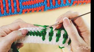 Мозаичный узор для пледа