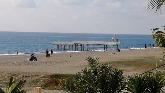 6 ЯНВАРЯ МОРЕ В МАХМУТЛАРЕ. ТУРЦИЯ 2023. смотреть онлайн