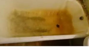 "Чтобы ванна сверкала". Как избавится от Ржавчины Доступными Средствами