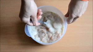 Оладьи из куриного филе с крахмалом и кефиром —  видео рецепт