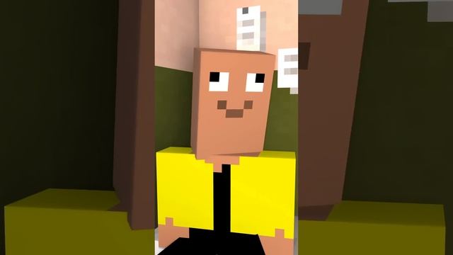 Лайфхак как правильно зайти в Хату в Майнкрафте #shorts #майнкрафт #minecraft