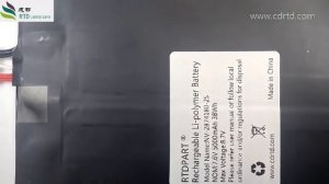 Laptop Battery For Irbis NB133 NB131 NV-2874180-2S 7.6V 5000mAh 38WH New and Original