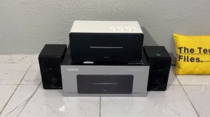 EDIFIER D12 + EDIFIER R33BT PLUS | CABO P2 3.5mm JACK | TESTE DE ÁUDIO