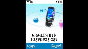 Demo Samsung SGH-E350 Incoming Call !