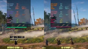 i3 12100f vs Ryzen 3 3100