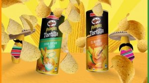 Новые кукурузные чипсы Pringles Tortilla!