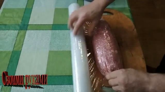 Домашняя молочная колбаса
