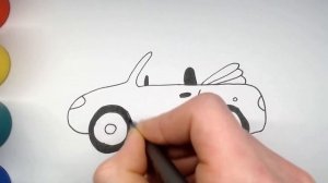 Как нарисовать машину — рисование для детей ?