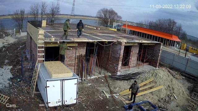 Армирование перекрытия
