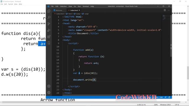 Returning Anonymous Function in JavaScript