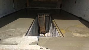 Восстанавливаем пол в гараже