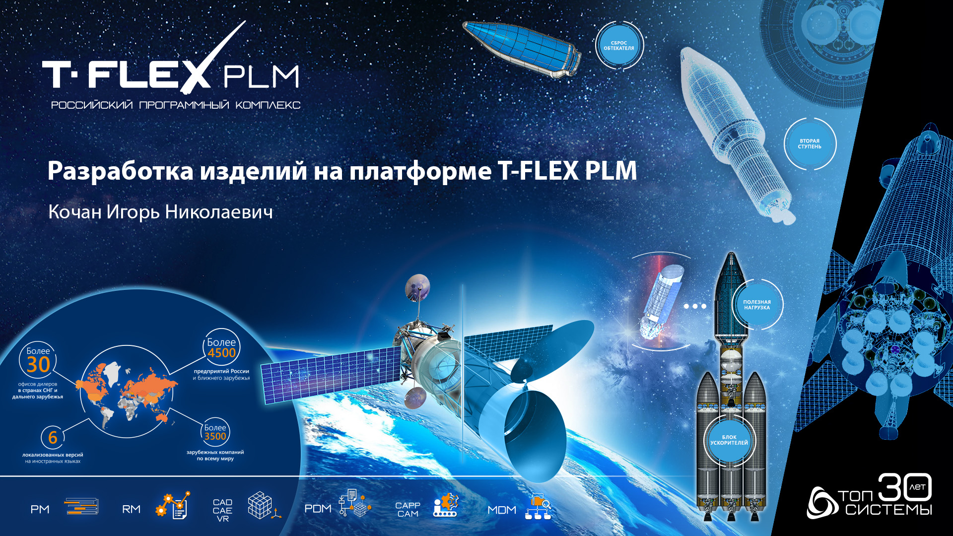 T-FLEX PLM 2022 - Управление проектами, управление требованиями, PDM