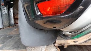 Ниссан Террано задние увеличенные брызговики.