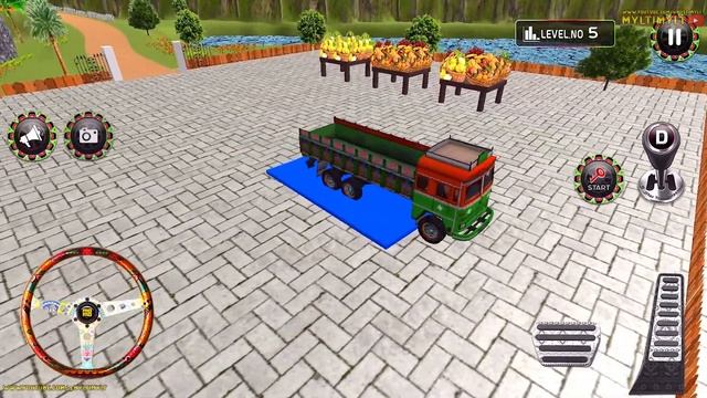 Indian Cargo Truck Sim 3D - Offroad Transport Truck Wala Driver - Android GamePlay смотреть онлайн