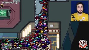 10000 ИГРОКОВ В AMONG US!