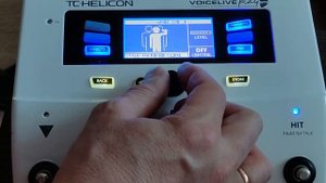 Редактирование пресетов ВОКАЛА в процессоре TC Helicon VoiceLive Play GTX