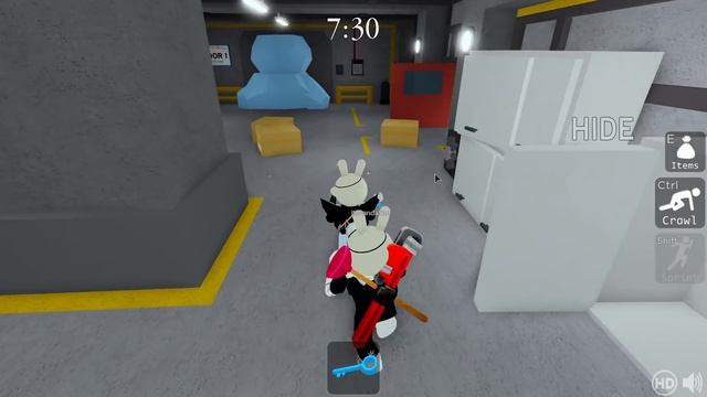 Зайка БАННИ против МОРОЖЕНЩИКА ПИГГИ в Роблокс! История BUNNY и JERRY Ice Scream в Roblox смотреть онлайн
