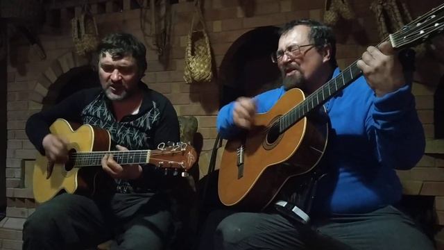 Парашют. Песни у печки. Андрей Манторов и Вячеслав Козлов в имении Живая Баня у Ивана. смотреть онлайн