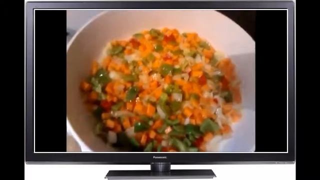 Фасоль с овощами