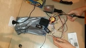 Посылка с Алиэкспресс. Ништяки на мопед альфа 2. Мотосигнализация с автозапуском и красивым брелком