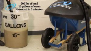 ROLL-N-VAC  water and sand pick up.