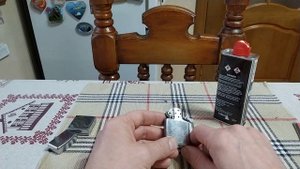 Зажигалка Зиппо zippo, устройство