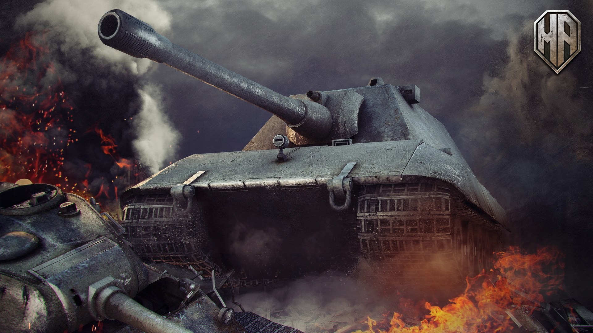 рисунок Немецкий танк E-100