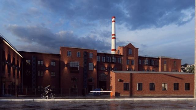 Визуализация реконструкции фасада и проекта парковки смотреть онлайн