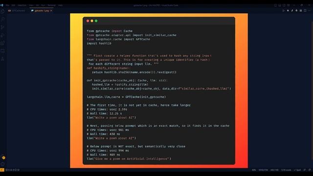 Massive Cost Saving on OpenAI API Call using GPTCache with LangChain | Large Language Models