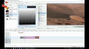 Цвето-коррекция в программе  Kdenlive for Windows.