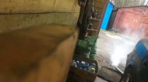 Дизель дымит на холодную.