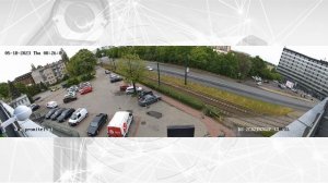 Test DZIEŃ/NOC kamery 180°! Hikvision DS-2CD2T47G2P-LSU/SL(C)