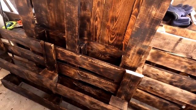 Стол из поддонов смотреть онлайн