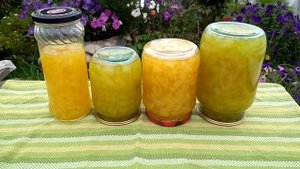 2 рецепта варенья из кабачков