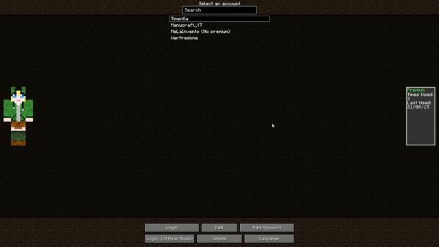 IN-GAME ACCOUNT SWITCHER MOD MINECRAFT 1.8 ESPAÑOL | Cambia de usuario sin cerrar Minecraft смотреть онлайн