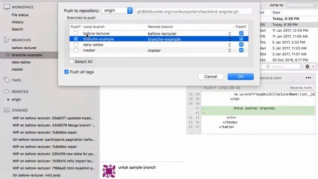 git branch example смотреть онлайн