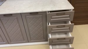 Кухня Агава 2 метра в цвете Трюфель