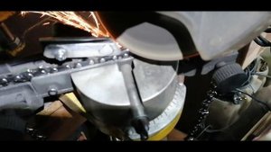 Правильная заточка цепи