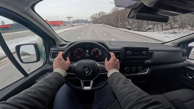 2022 Renault Trafic [ 2.0l diesel 150hp ] POV Test Drive смотреть онлайн