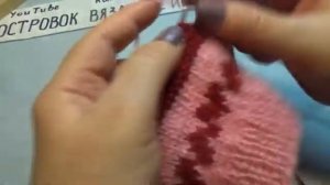 #542 ТАПОЧКИ-ТУФЕЛЬКИ СПИЦАМИ. МАСТЕР КЛАСС.