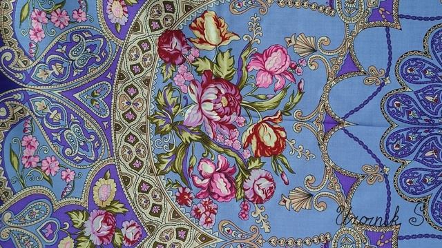 Покупки. Павловопосадские платки. Княжеский. Лукоморье смотреть онлайн